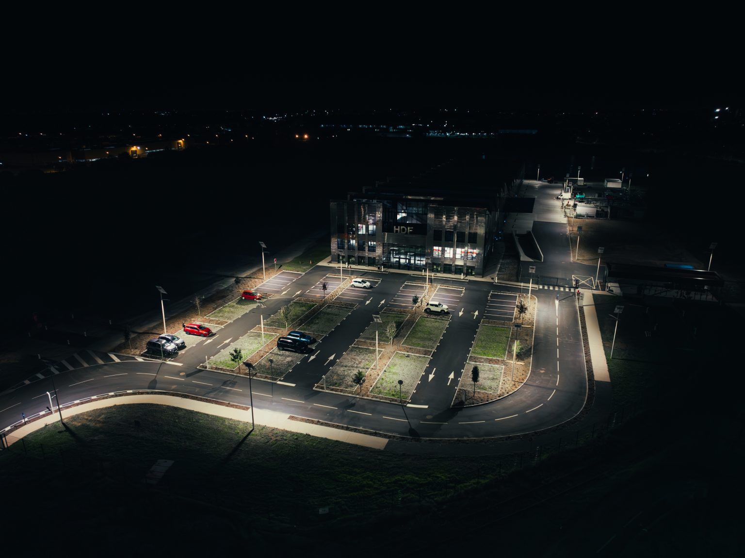 Usine HDF Energy Vue De Nuit