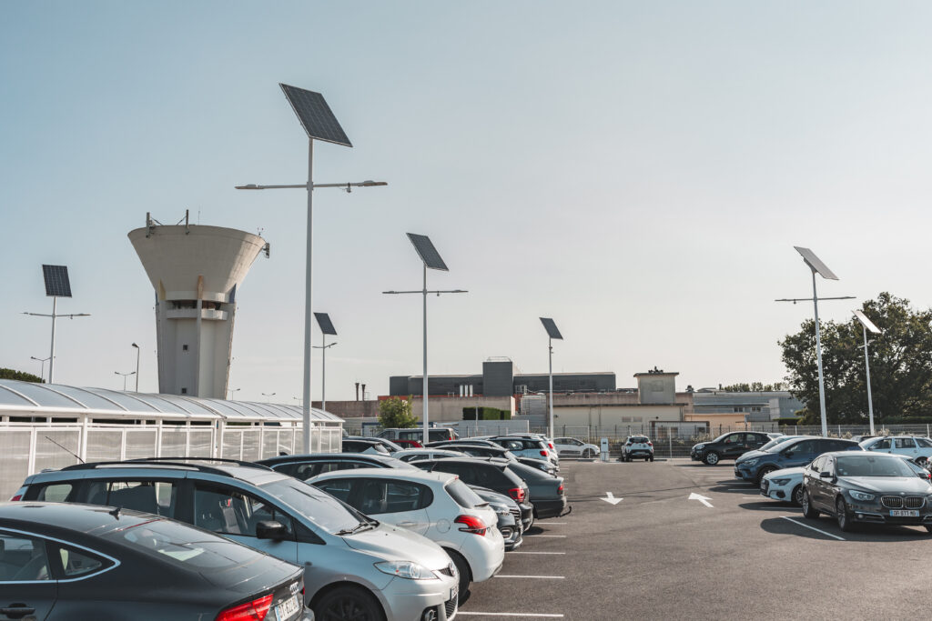 Parking aéroport de Bordeaux