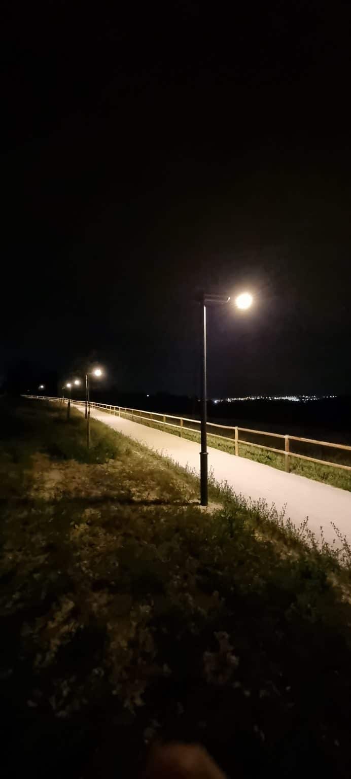 Camino St Llorenç de noche