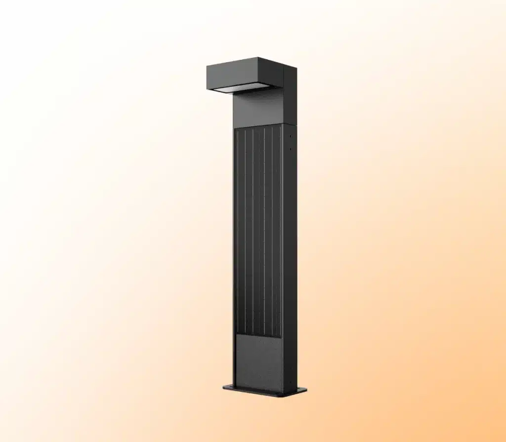 Borne architectural solaire Alto Sunna Design