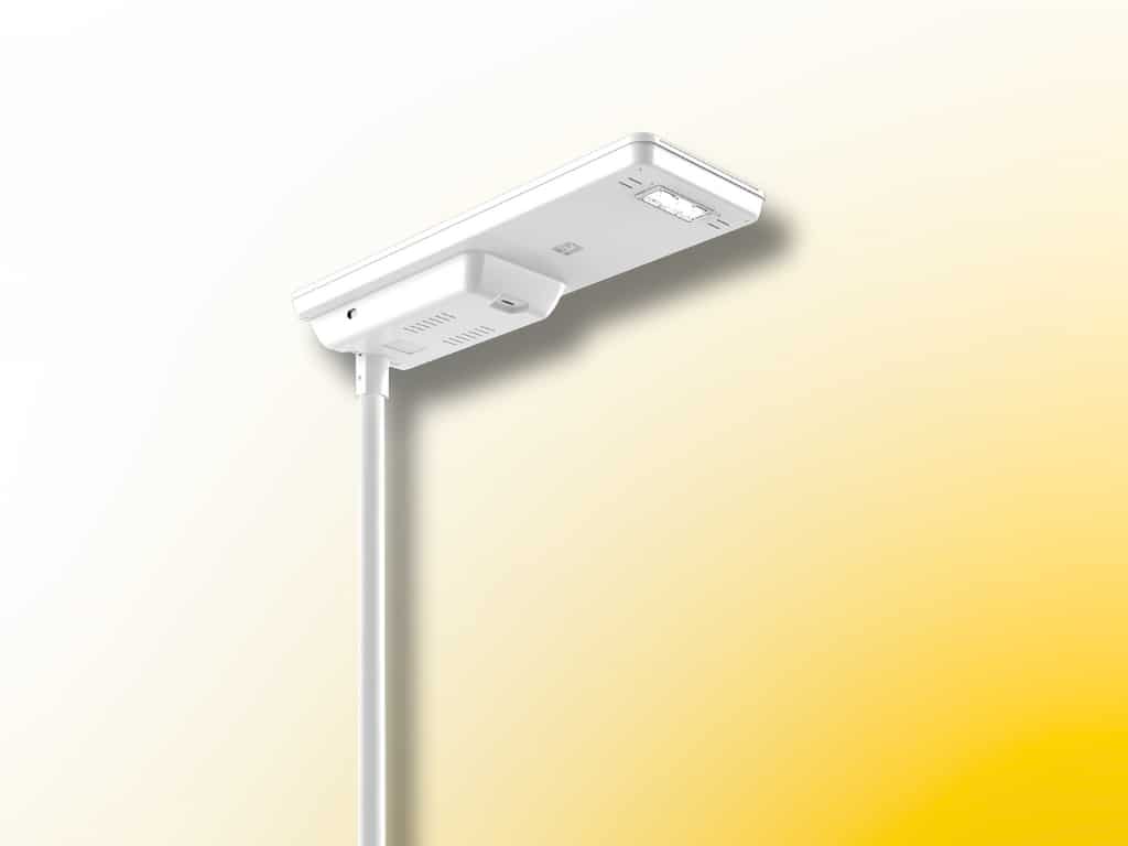 Lampadaire solaire iSSL tout-en-un
