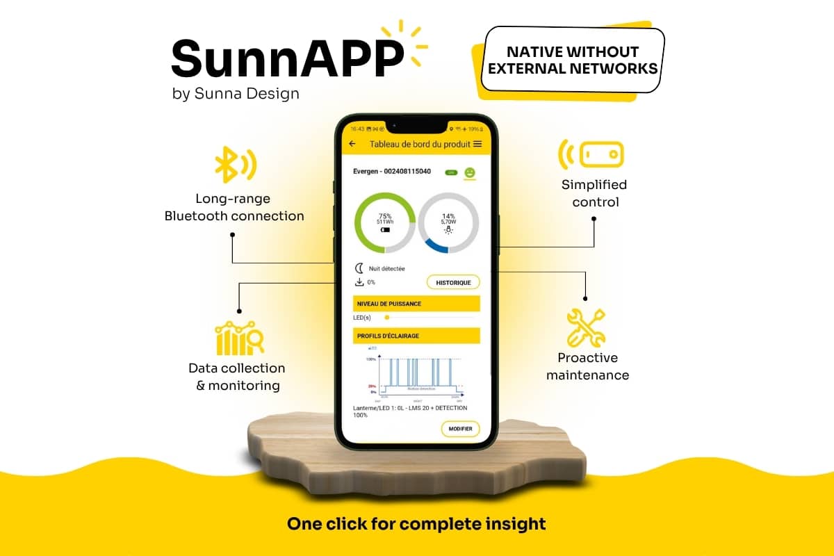 SunnAPP Solar Lighting Management App