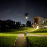 éclairage solaire cheminement universitaire
