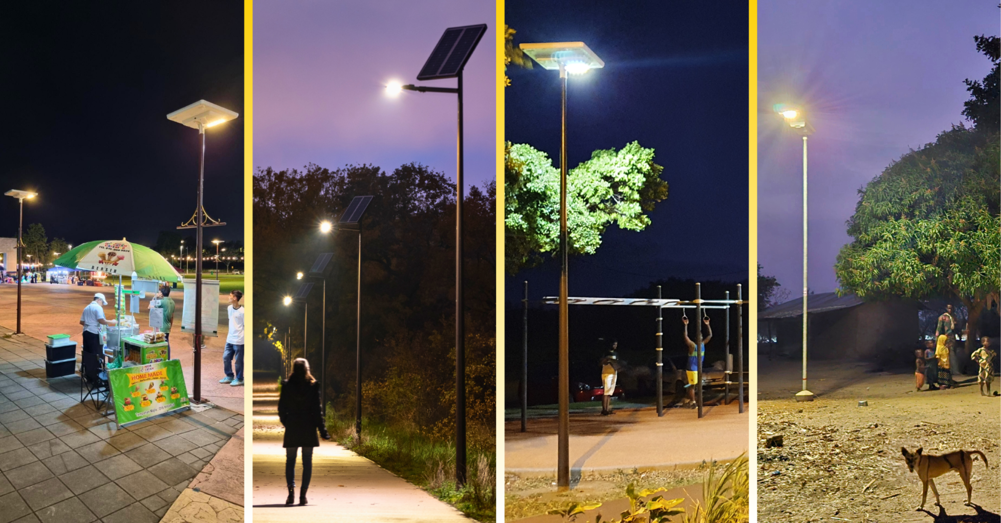 Climat et inclusion sociale grâce à l'éclairage solaire